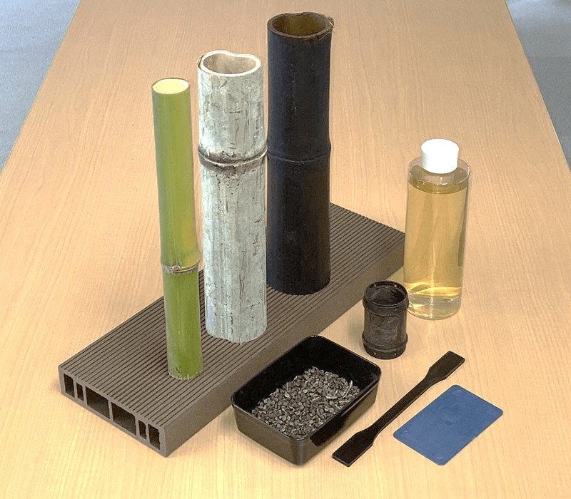 バイオマスフィラー「過熱水蒸気（SHS）処理竹粉」のサンプル製造・販売を行っています。